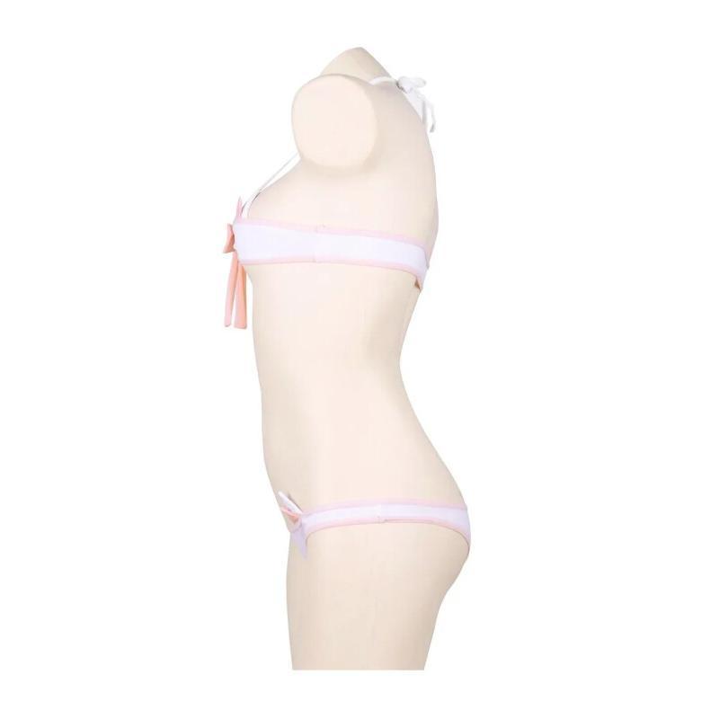 Lolita Anime Pink Bow Mini Bik - Bandage review and price