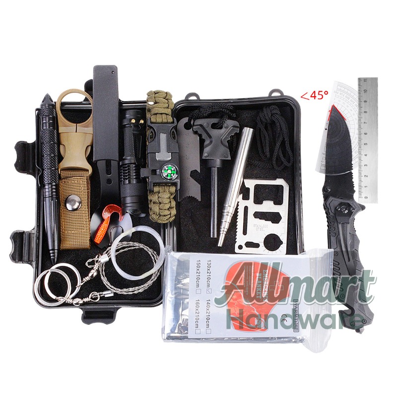 Multi functional portable EDC  - First Aid Kit review and price