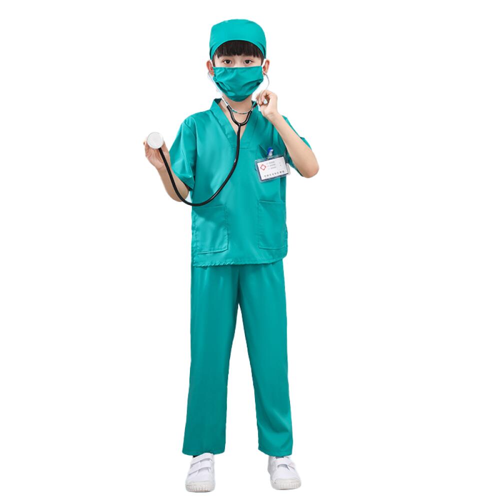 6PCS Doctor Scrubs Uniform Set - Surgical Mask review and price
