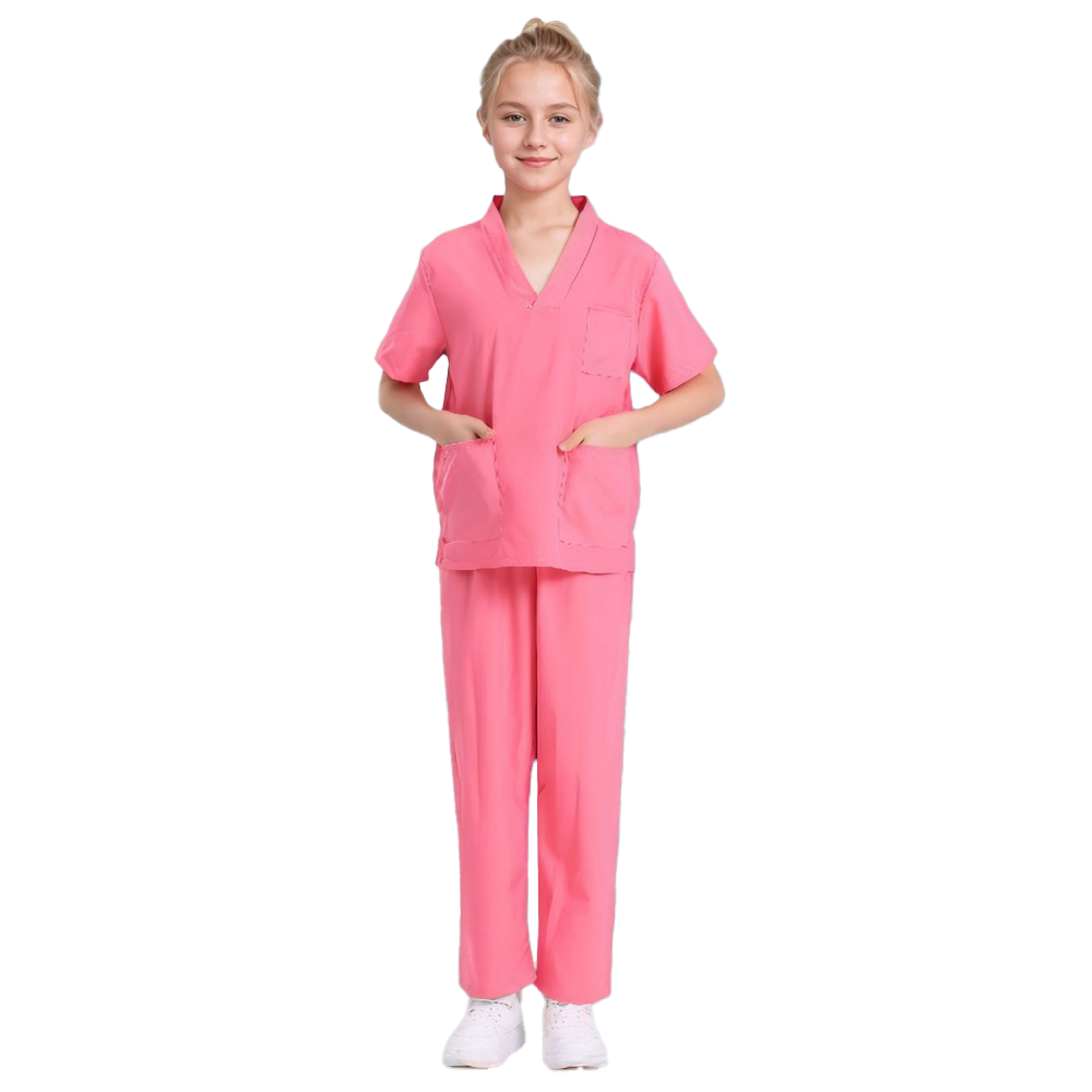 6PCS Doctor Scrubs Uniform Set - Surgical Mask review and price