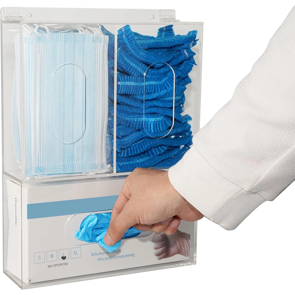 3 Grids Acrylic Glove Holder T - Medical Gloves review and price