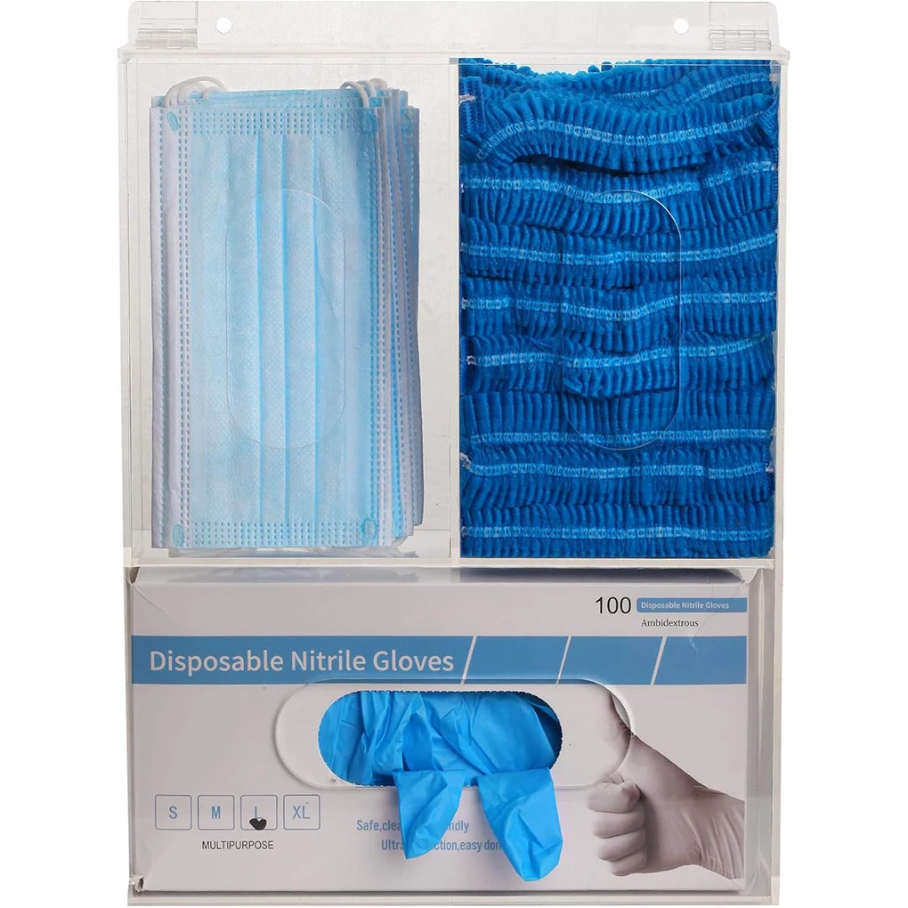 3 Grids Acrylic Glove Holder T - Medical Gloves review and price