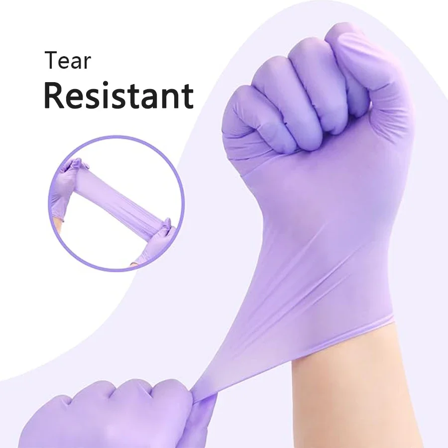 10-100pcs Disposable Purple Ni - Medical Gloves review and price