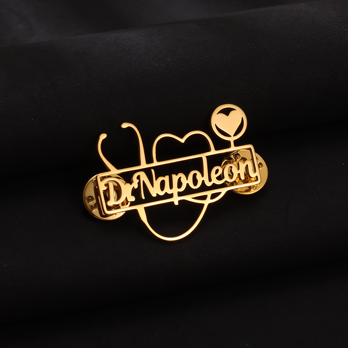 Custom Stethoscope Brooch Pers - Stethoscope review and price