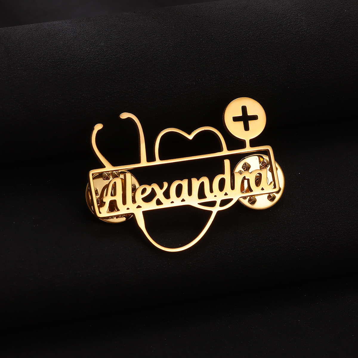 Custom Stethoscope Brooch Pers - Stethoscope review and price