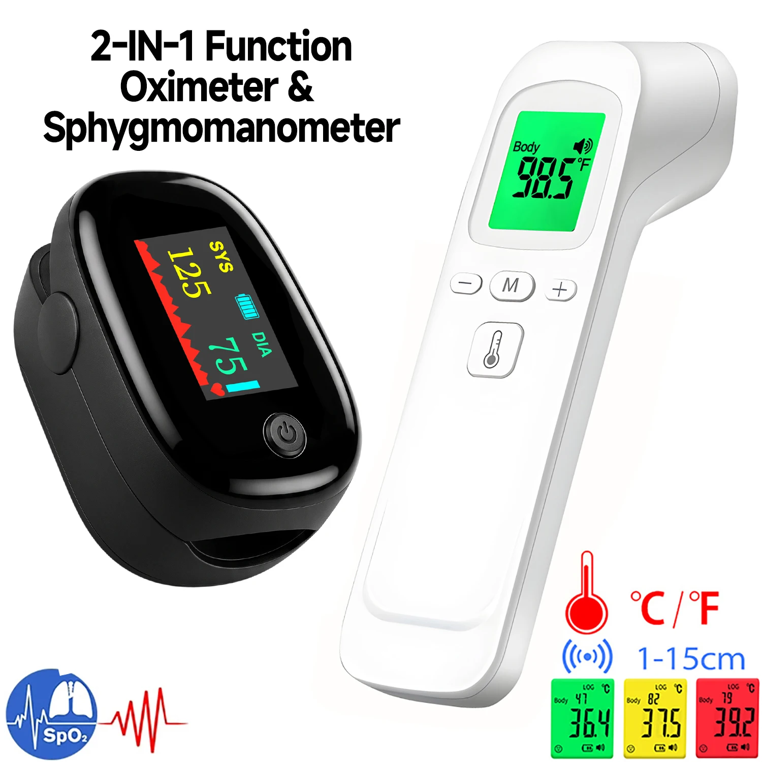 Body IR Thermometer Non-contac - Pulse Oximeter review and price