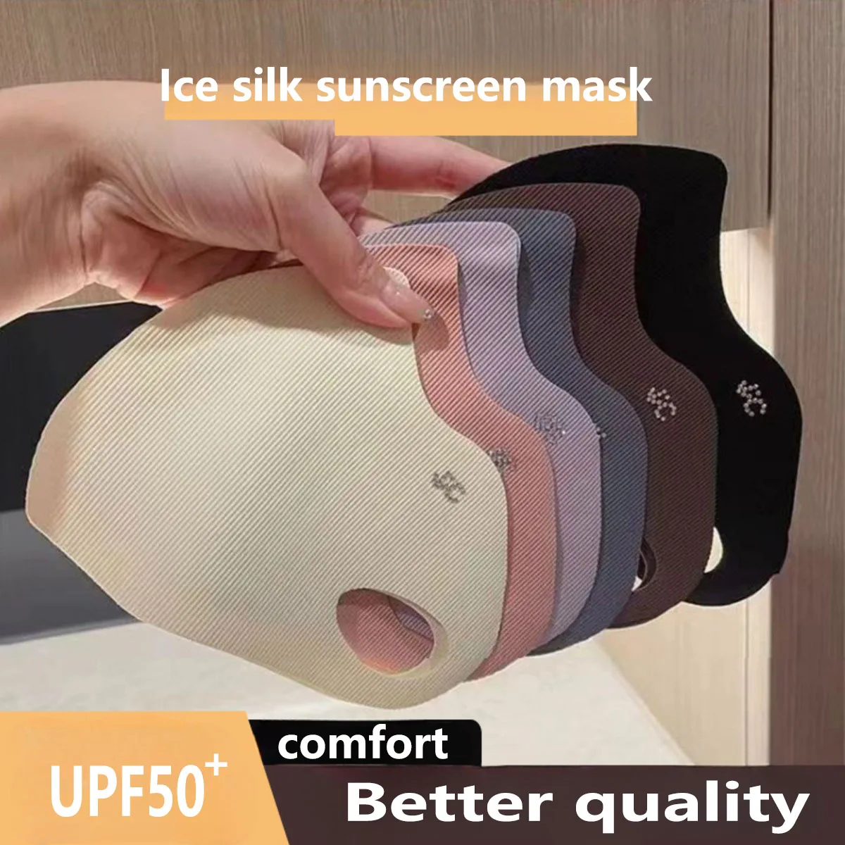 5 Color Threaded Ice Silk Mask - Surgical Mask review and price