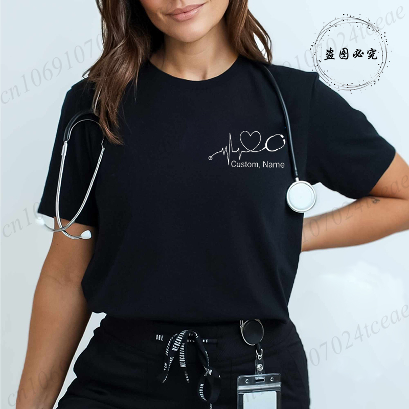 Custom Name Nurse Shirt Stetho - Stethoscope review and price