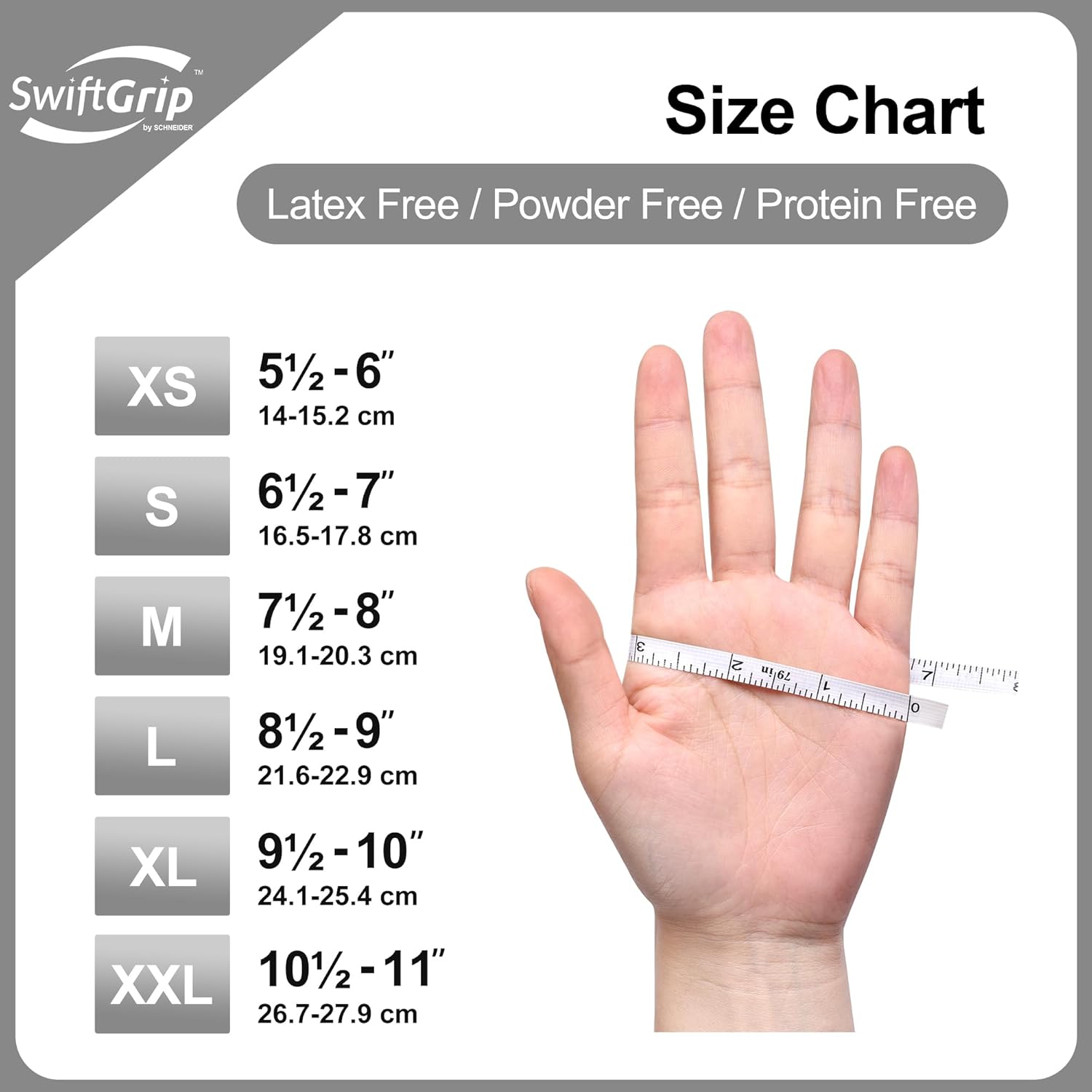 Heavy Duty White Nitrile Glove - Medical Gloves review and price