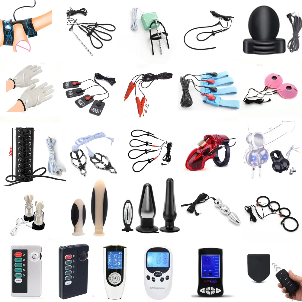 Electro E-stim Toy Massage Sti - Medical Gloves review and price