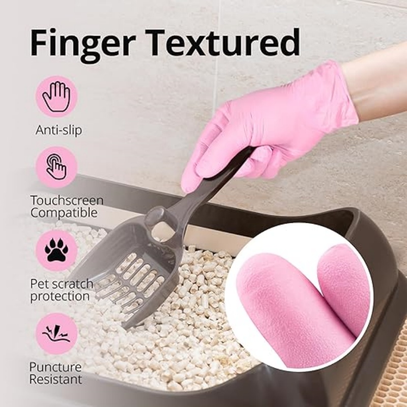 100PCS Disposable Nitrile Glov - Medical Gloves review and price