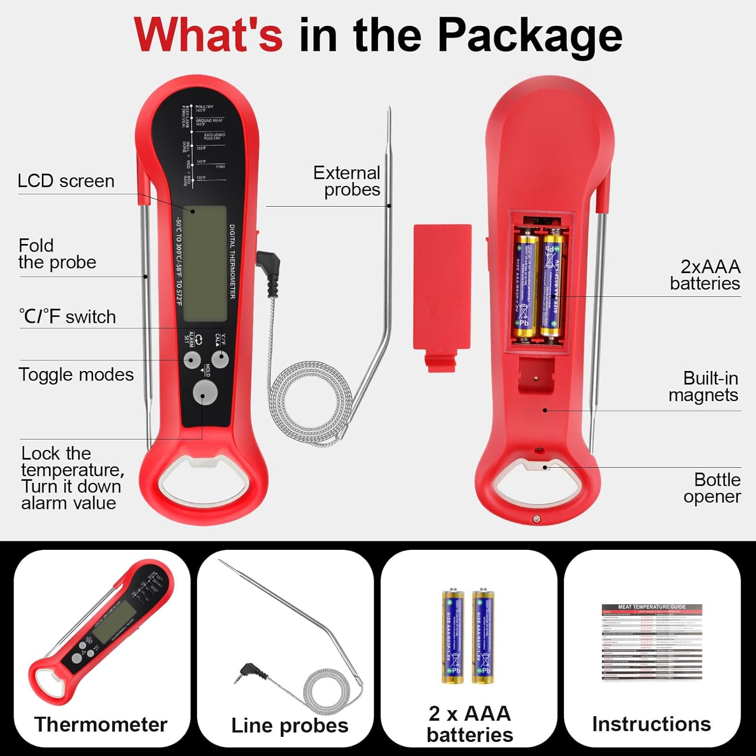 Professional Digital Meat Ther - Thermometer Digital review and price