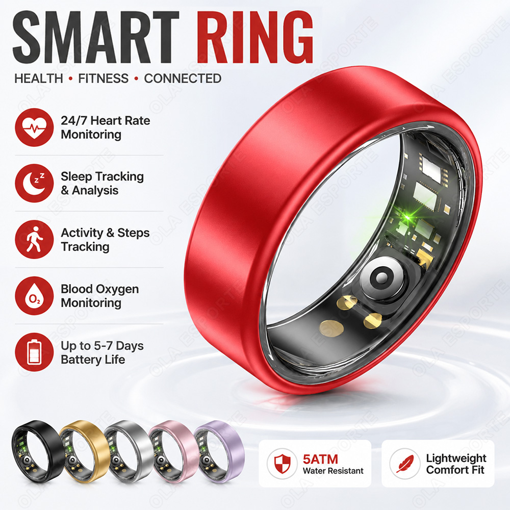 Smart Ring Heart Rate Blood Pr - Blood Pressure Monitor review and price