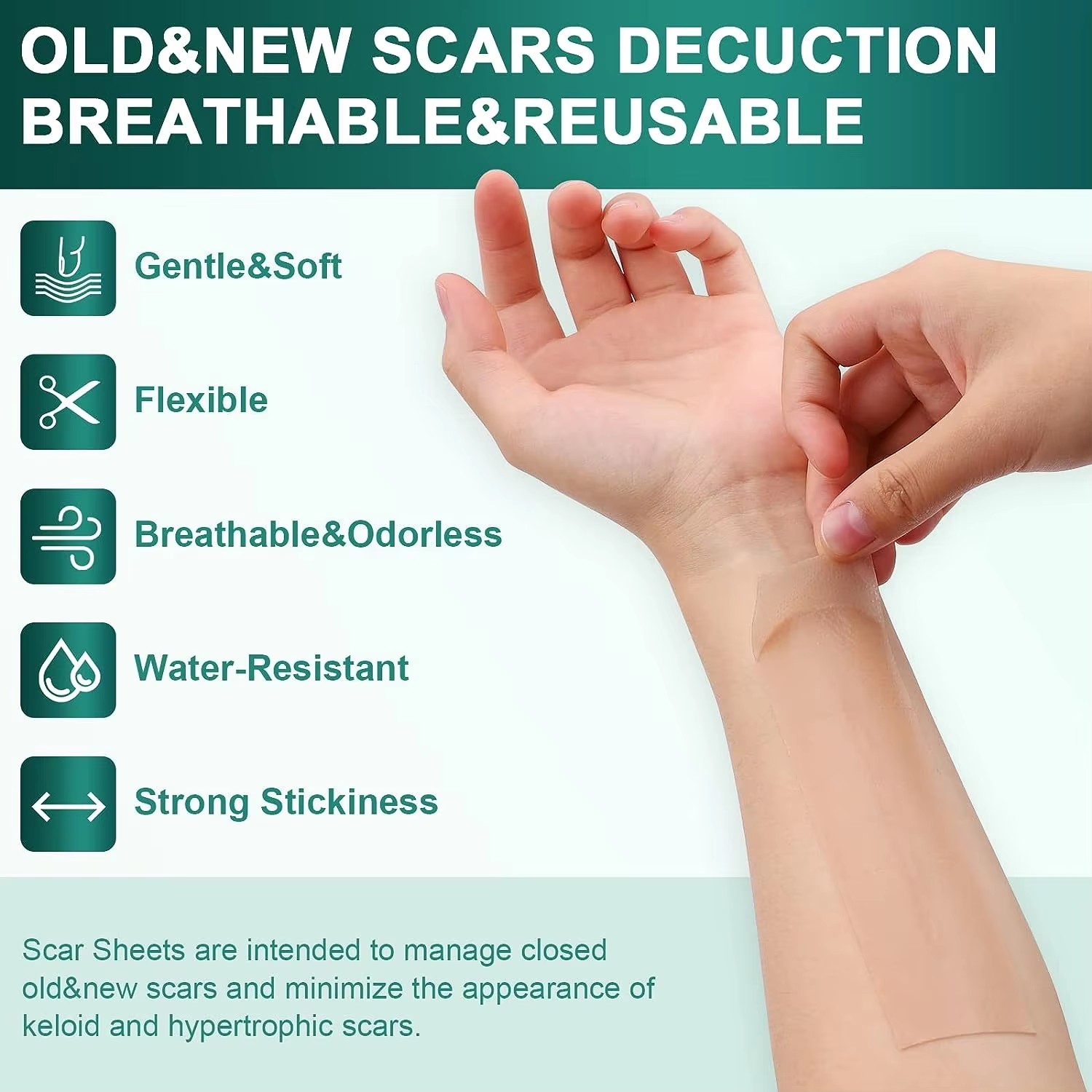 50/100/150cm Silicone Gel Scar - Medical Tape review and price