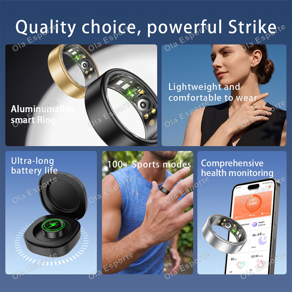 Ola Esporte Smart Ring Men Wom - Blood Pressure Monitor review and price
