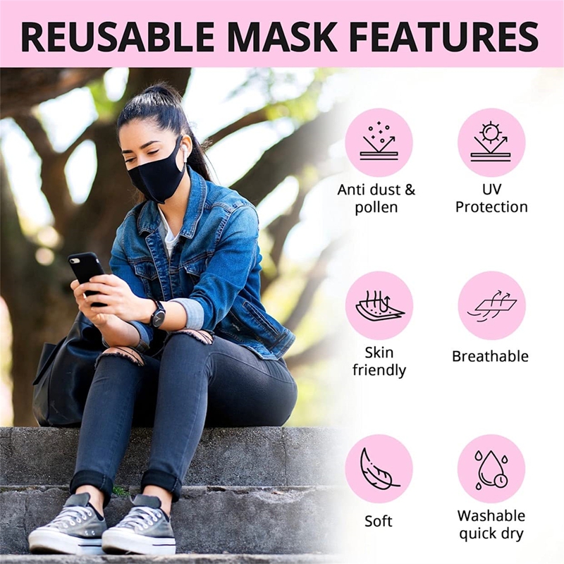 5/10PCS Fashion Solid Earloop  - Surgical Mask review and price
