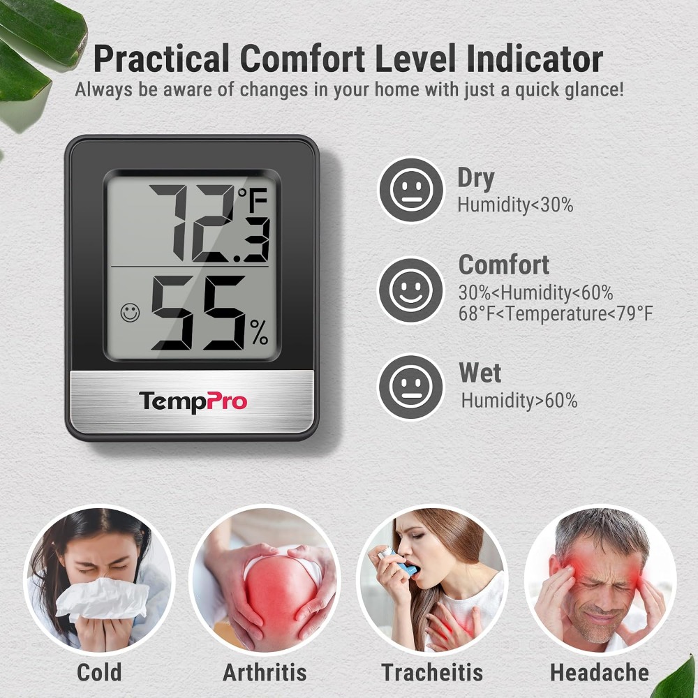 Digital Hygrometer Indoor Ther - Thermometer Digital review and price