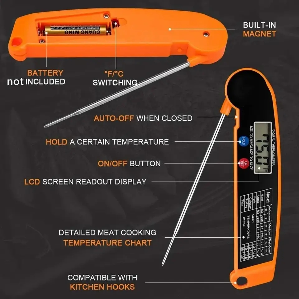 Waterproof Digital Kitchen Foo - Thermometer Digital review and price