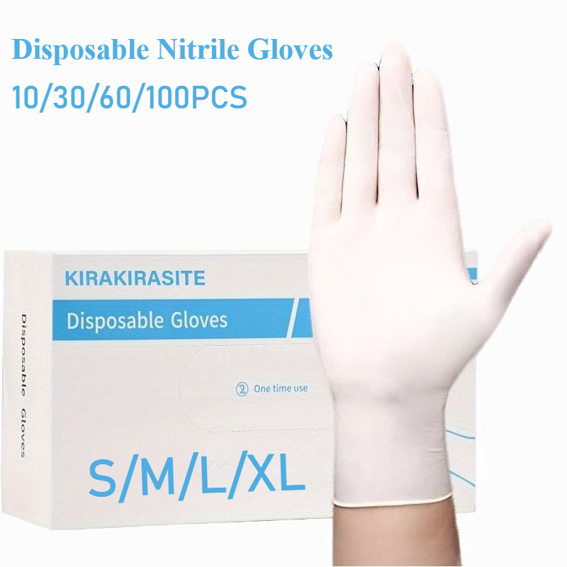 White Nitrile Disposable Glove - Medical Gloves review and price