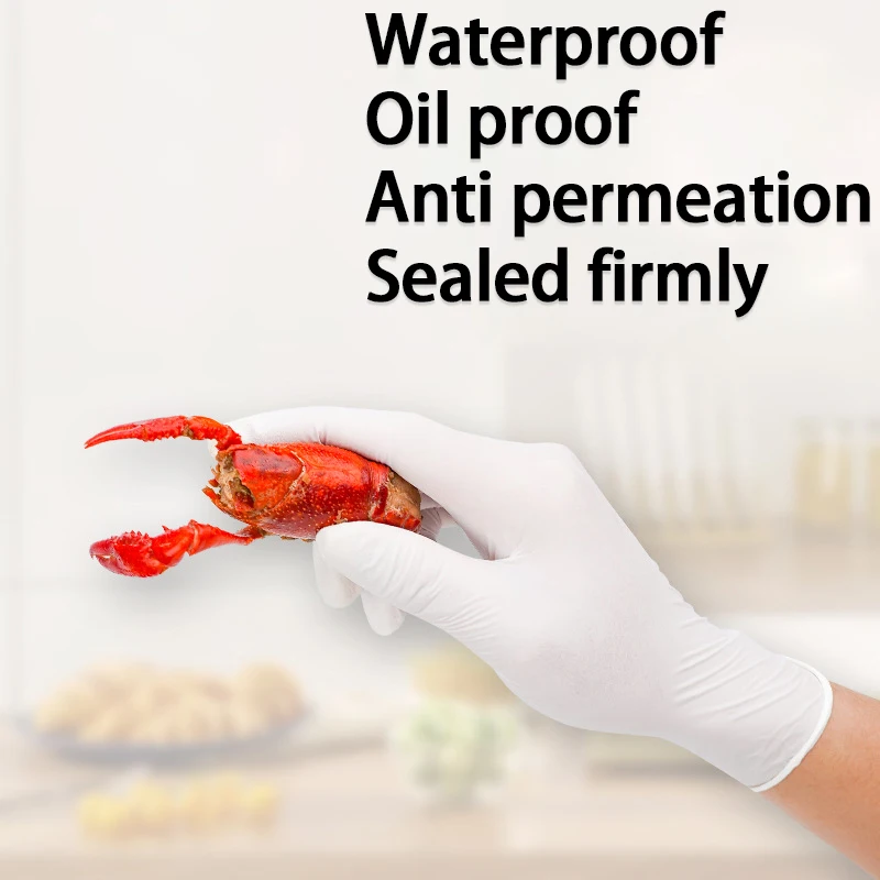 White Nitrile Disposable Glove - Medical Gloves review and price