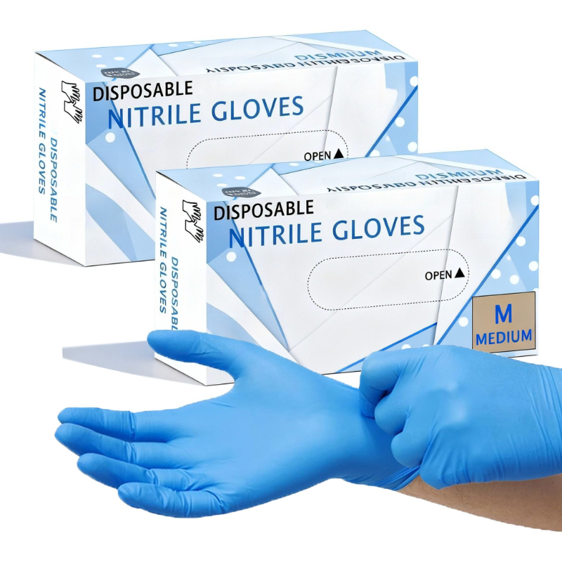 10-100PCS Blue Nitrile Gloves  - Medical Gloves review and price