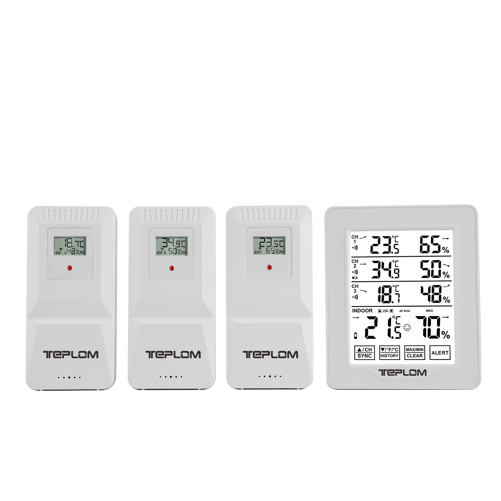 3-In-1 Wireless Indoor Outdoor - Thermometer Digital review and price